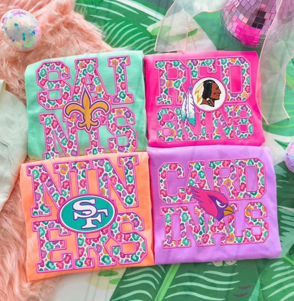 Colorful Leopard NFL-Kids