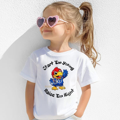 Start ‘Em Young Jayhawks-Kids