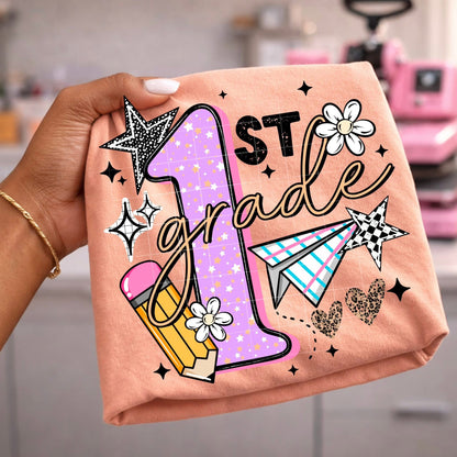 Pencil Grade (Pink)-Kids