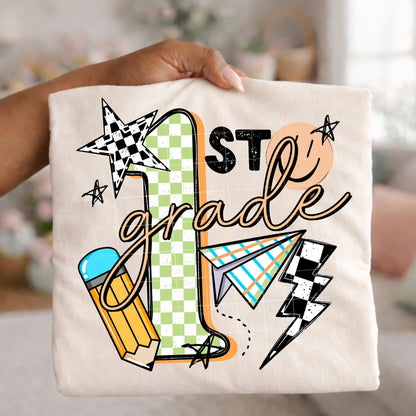 Pencil Grade (Blue)-Kids