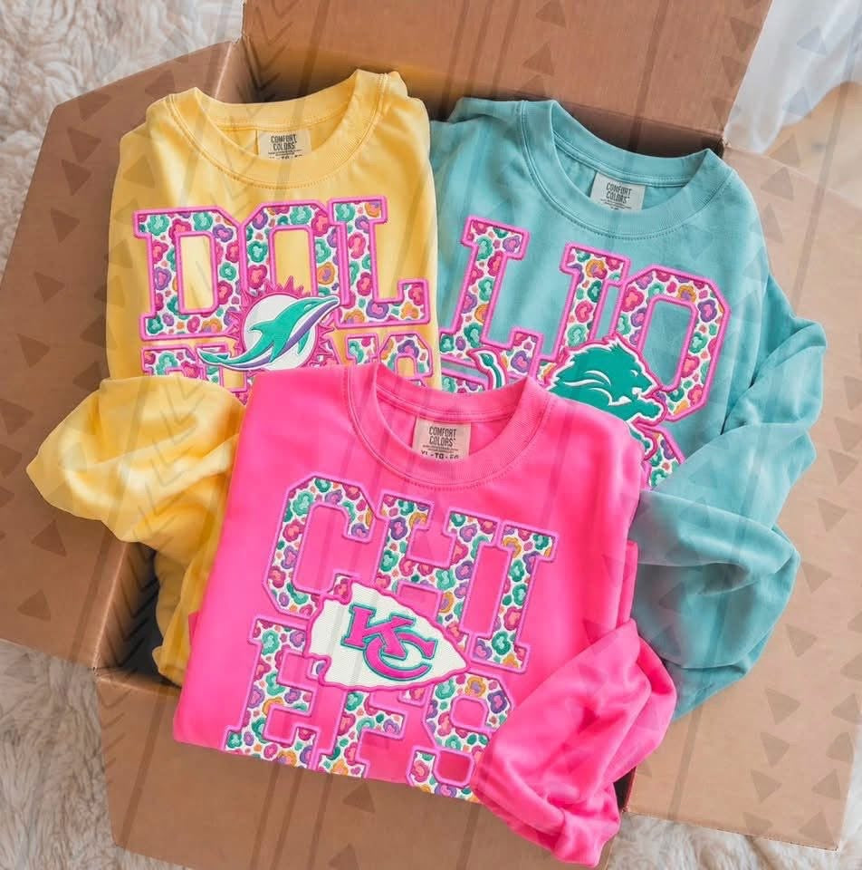 Colorful Leopard NFL-Kids