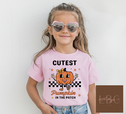 Cutest Pumpkin Girl-Kid