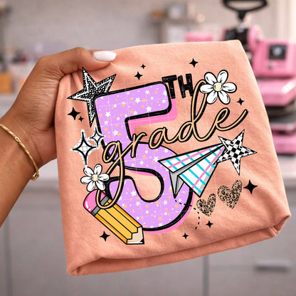 Pencil Grade (Pink)-Kids