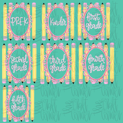 Striped Pencil Grade-Kids