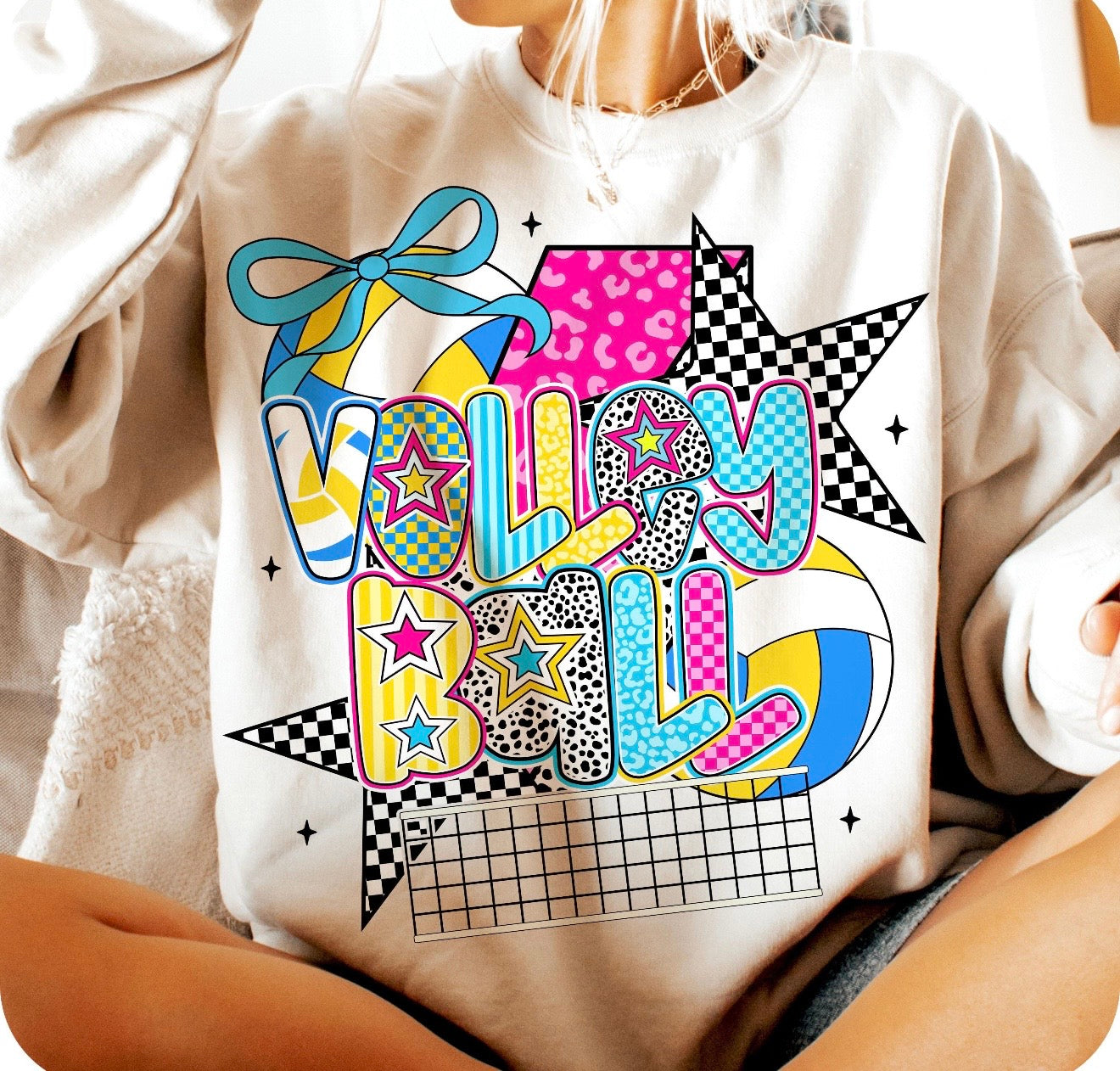 Retro Volleyball-Kids