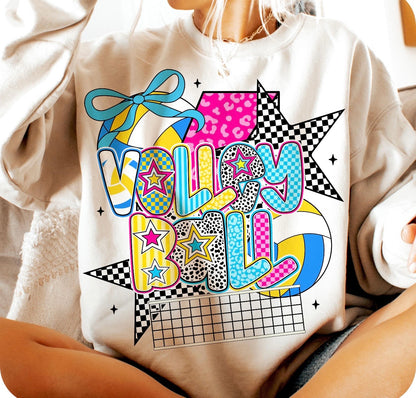 Retro Volleyball-Kids