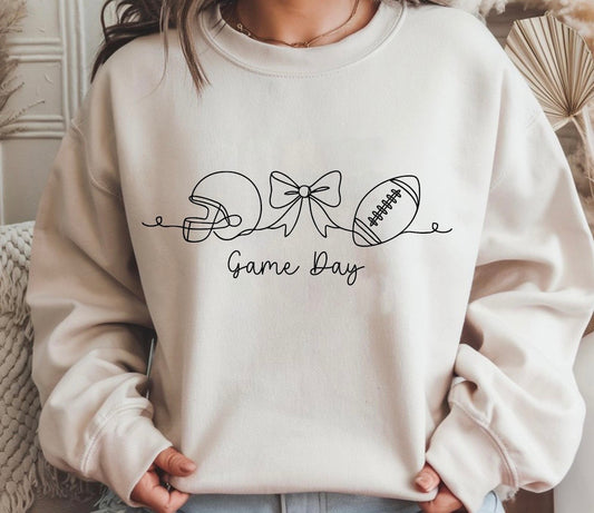 Football Bow-Adult