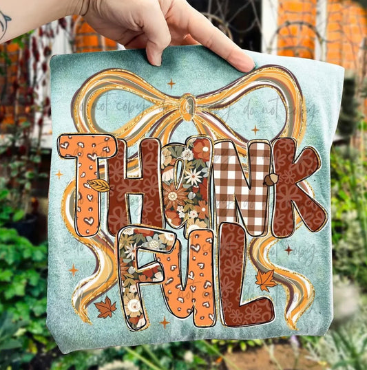 Thankful Bow-Kids