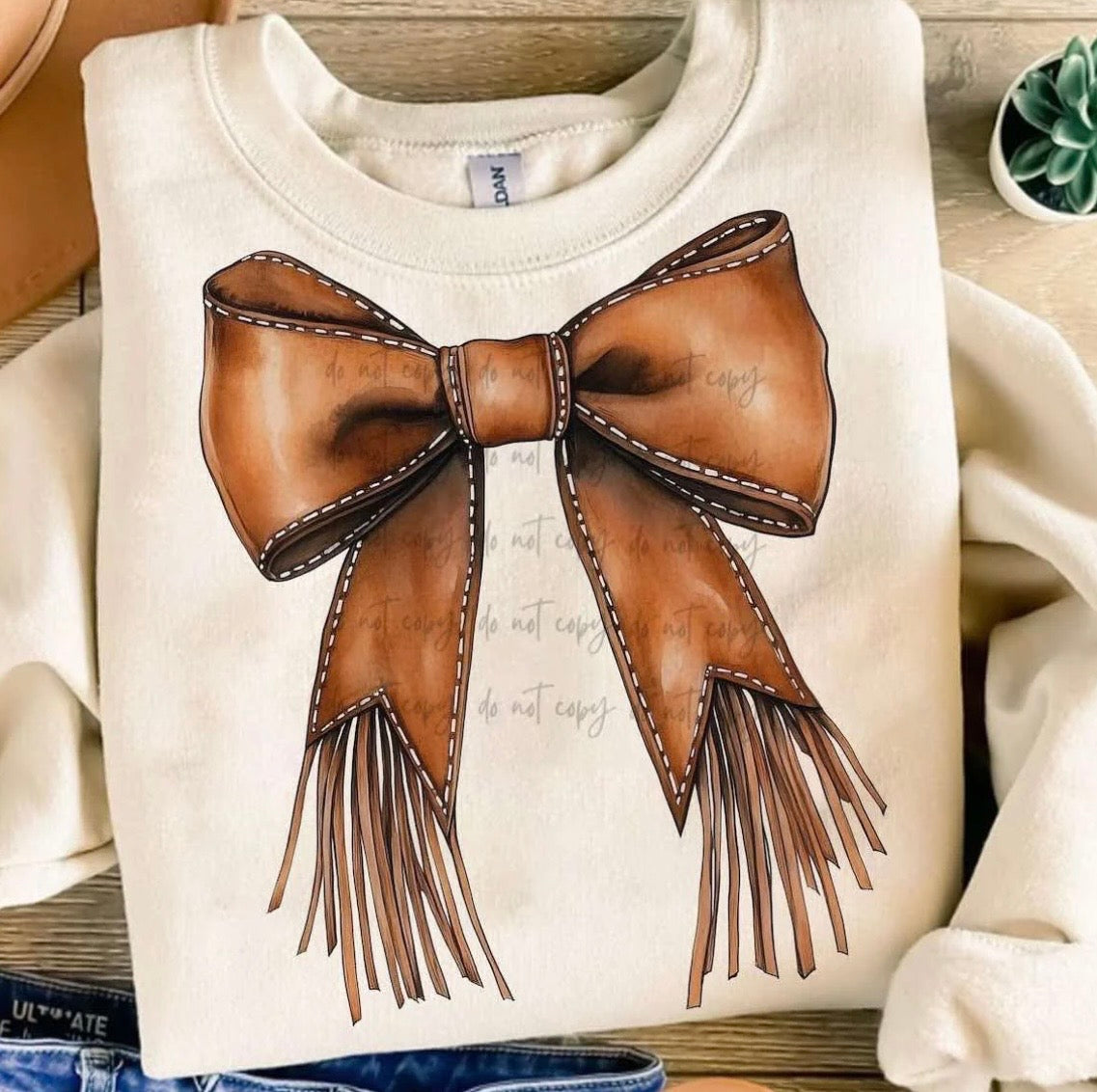 Fringe Bow-Adult