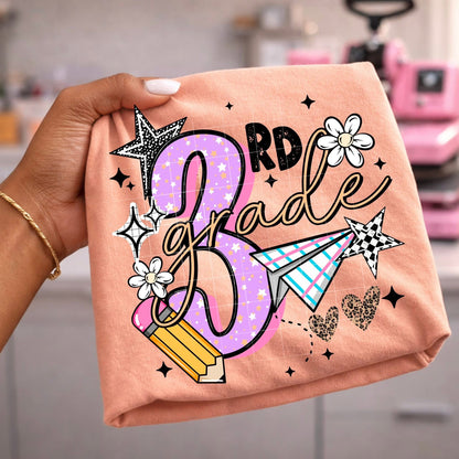 Pencil Grade (Pink)-Kids