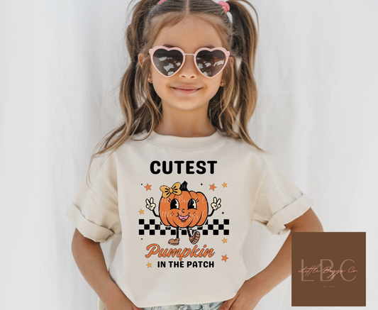 Cutest Pumpkin Girl-Kid