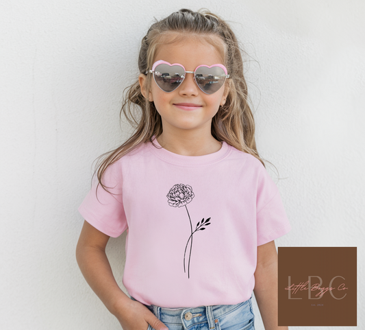 Custom Birth Flower-Kids