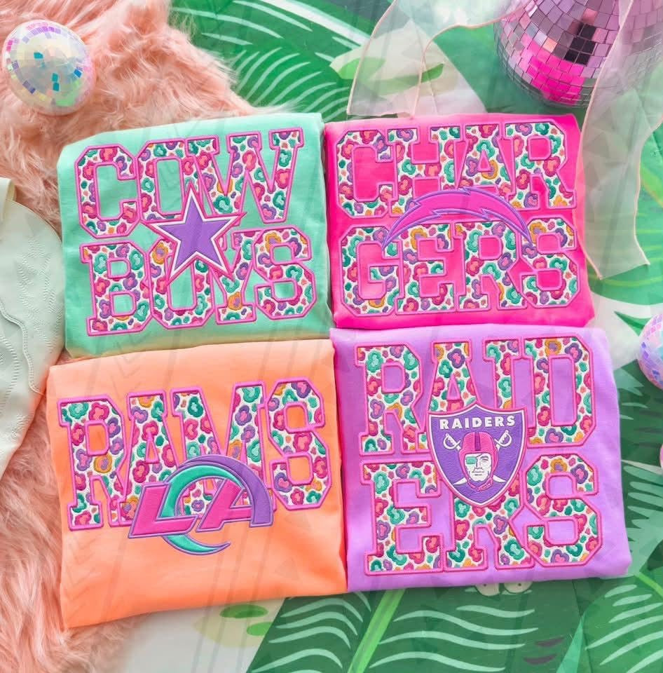 Colorful Leopard NFL-Kids