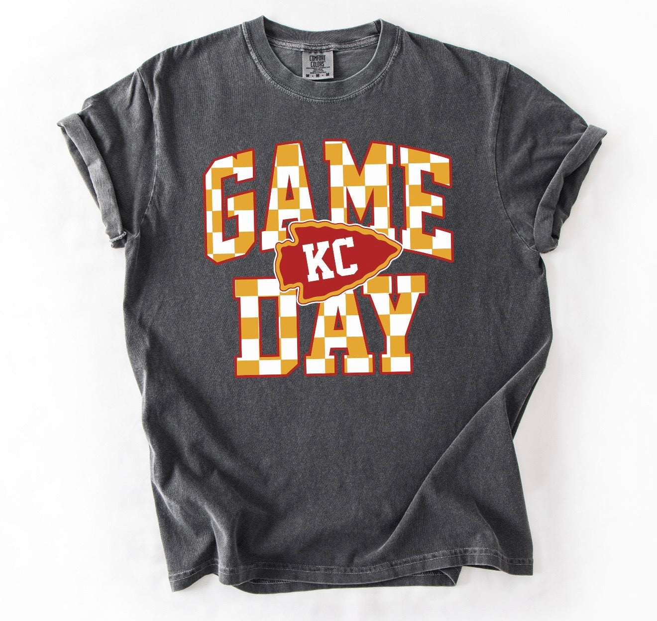 Checkered KC Game Day-Adult