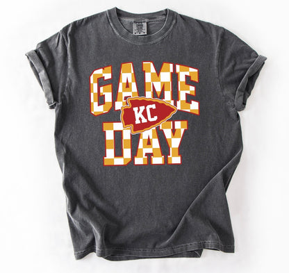 Checkered KC Game Day-Adult