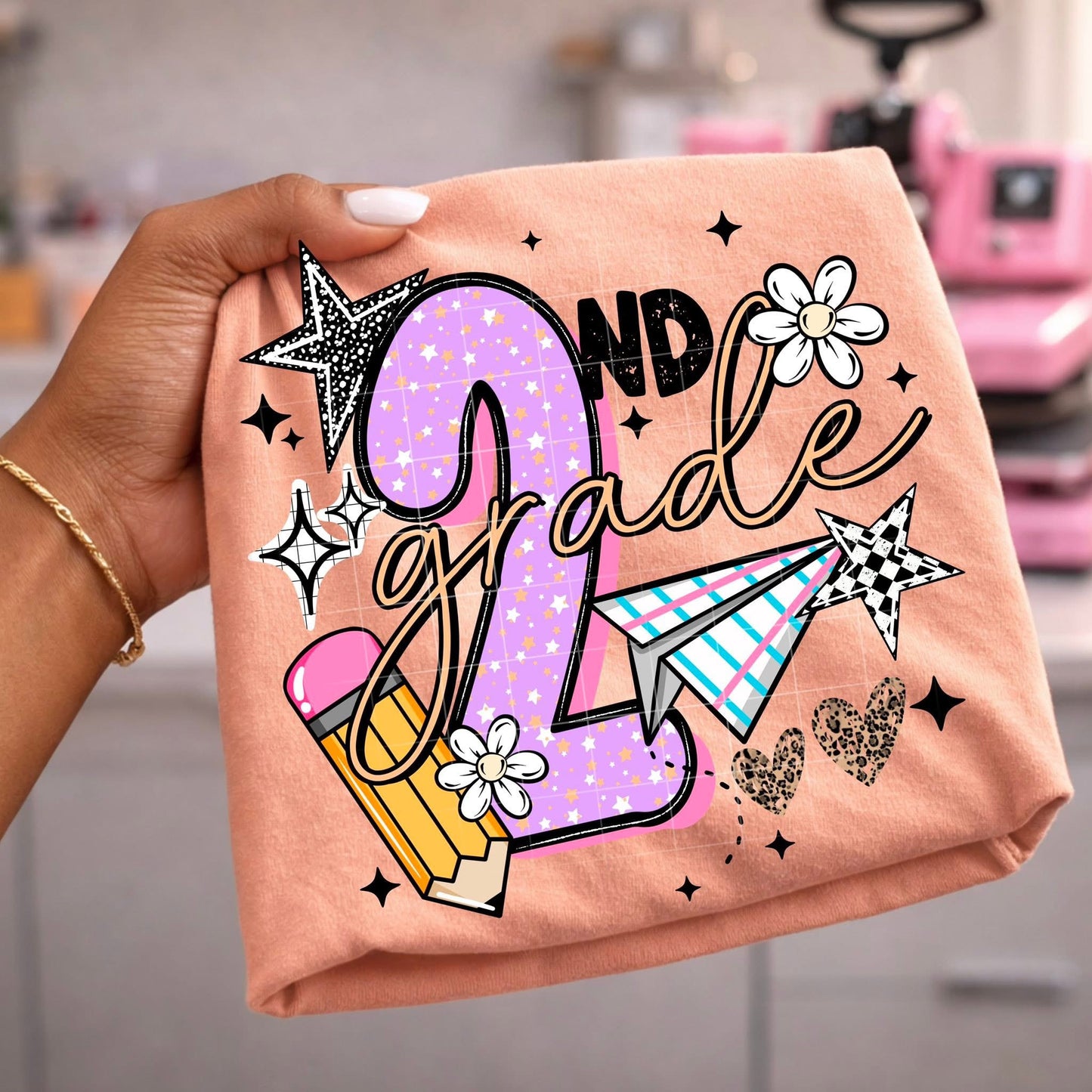 Pencil Grade (Pink)-Kids