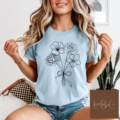 Custom Birth Flower-Adult