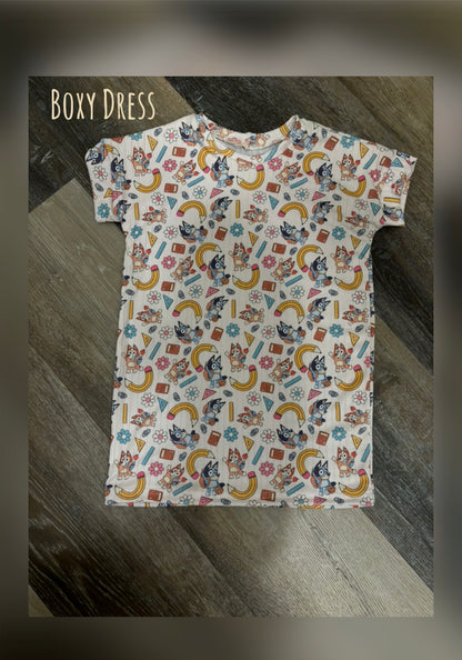 Boxy Dress-NFL